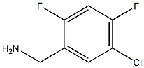 (5-chloro-2,4-difluorophenyl)methanamine 结构式