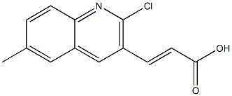 (E)-3-(2-chloro-6-methylquinolin-3-yl)acrylic acid