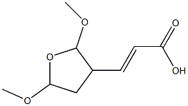 (E)-3-(tetrahydro-2,5-dimethoxyfuran-3-yl)acrylic acid