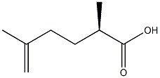 (R)-2,5-dimethylhex-5-enoic acid Structure