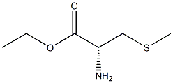 (R)-ethyl 2-amino-3-(methylthio)propanoate Struktur