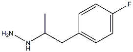 1-(1-(4-fluorophenyl)propan-2-yl)hydrazine Structure