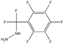 1-(perfluorobenzyl)hydrazine Structure