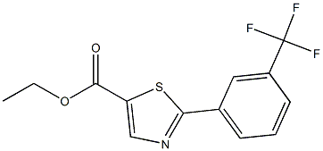 2-(3-TRIFLUOROMETHYL-PHENYL)-THIAZOLE-5-CARBOXYLIC ACID ETHYL ESTER