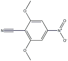 2,6-dimethoxy-4-nitrobenzonitrile Structure
