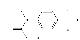 2-chloro-N-(4-(trifluoromethyl)phenyl)-N-neopentylacetamide Structure
