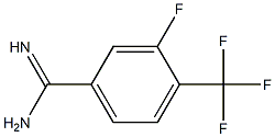 3-fluoro-4-(trifluoromethyl)benzamidine Struktur