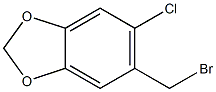 5-(bromomethyl)-6-chlorobenzo[d][1,3]dioxole Structure
