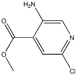 5-Amino-2-chloro-isonicotinic acid methyl ester Structure