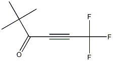 6,6,6-trifluoro-2,2-dimethylhex-4-yn-3-one Structure