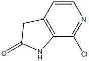 7-chloro-1H-pyrrolo[2,3-c]pyridin-2(3H)-one Structure