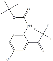 tert-butyl 4-chloro-2-(2,2,2-trifluoroacetyl)phenylcarbamate