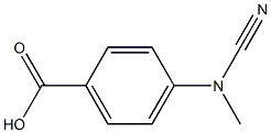 4-(Cyanomethylamino)Benzoic Acid Structure