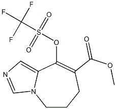 (Z)-methyl 9-(trifluoromethylsulfonyloxy)-6,7-dihydro-5H-imidazo[1,5-a]azepine-8-carboxylate