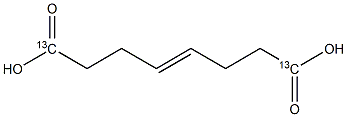 (4E)-4-Octenedioic Acid-1,8-13C2|