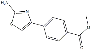 Methyl 4-(2-aminothiazol-4-yl)benzoate Structure