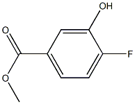 4-氟-3-羟基-苯甲酸甲酯,,结构式
