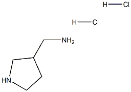 pyrrolidin-3-ylmethanamine dihydrochloride Struktur