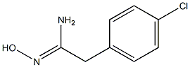 (1Z)-2-(4-chlorophenyl)-N'-hydroxyethanimidamide