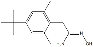 (1Z)-2-(4-tert-butyl-2,6-dimethylphenyl)-N'-hydroxyethanimidamide|