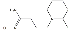 (1Z)-4-(2,6-dimethylpiperidin-1-yl)-N'-hydroxybutanimidamide