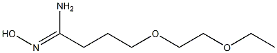 (1Z)-4-(2-ethoxyethoxy)-N'-hydroxybutanimidamide