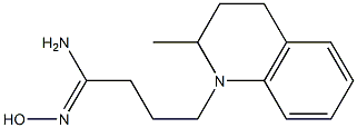 (1Z)-N'-hydroxy-4-(2-methyl-3,4-dihydroquinolin-1(2H)-yl)butanimidamide