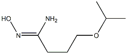 (1Z)-N'-hydroxy-4-isopropoxybutanimidamide Structure