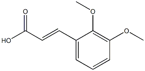 (2E)-3-(2,3-dimethoxyphenyl)prop-2-enoic acid
