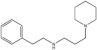 (2-phenylethyl)[3-(piperidin-1-yl)propyl]amine Structure