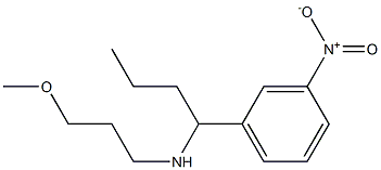 (3-methoxypropyl)[1-(3-nitrophenyl)butyl]amine|