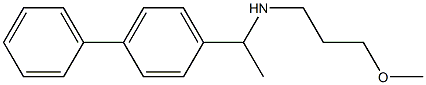 (3-methoxypropyl)[1-(4-phenylphenyl)ethyl]amine