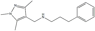(3-phenylpropyl)[(1,3,5-trimethyl-1H-pyrazol-4-yl)methyl]amine