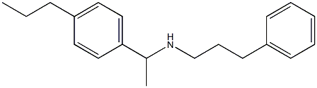 (3-phenylpropyl)[1-(4-propylphenyl)ethyl]amine