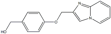 (4-{imidazo[1,2-a]pyridin-2-ylmethoxy}phenyl)methanol Structure