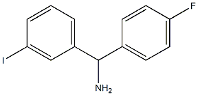 (4-fluorophenyl)(3-iodophenyl)methanamine