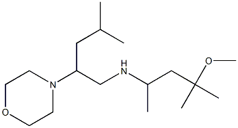(4-methoxy-4-methylpentan-2-yl)[4-methyl-2-(morpholin-4-yl)pentyl]amine
