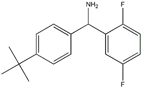 (4-tert-butylphenyl)(2,5-difluorophenyl)methanamine