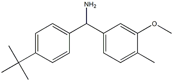 (4-tert-butylphenyl)(3-methoxy-4-methylphenyl)methanamine