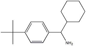 (4-tert-butylphenyl)(cyclohexyl)methanamine Struktur