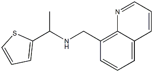(quinolin-8-ylmethyl)[1-(thiophen-2-yl)ethyl]amine