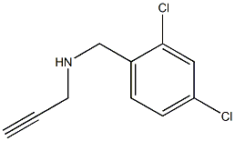 [(2,4-dichlorophenyl)methyl](prop-2-yn-1-yl)amine Structure