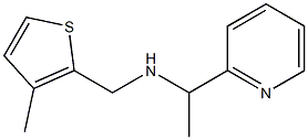 [(3-methylthiophen-2-yl)methyl][1-(pyridin-2-yl)ethyl]amine Structure