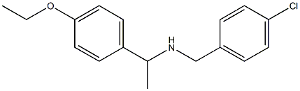[(4-chlorophenyl)methyl][1-(4-ethoxyphenyl)ethyl]amine