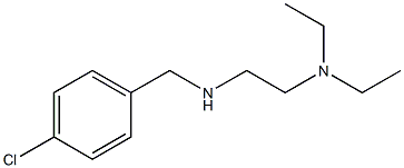 [(4-chlorophenyl)methyl][2-(diethylamino)ethyl]amine Structure