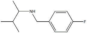 [(4-fluorophenyl)methyl](3-methylbutan-2-yl)amine|