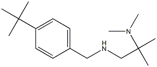 [(4-tert-butylphenyl)methyl][2-(dimethylamino)-2-methylpropyl]amine Struktur