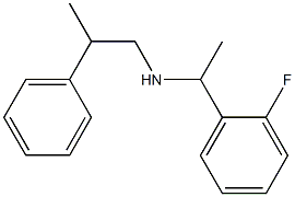 [1-(2-fluorophenyl)ethyl](2-phenylpropyl)amine