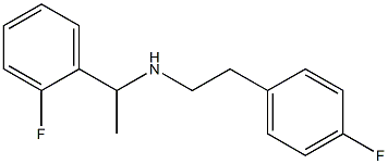 [1-(2-fluorophenyl)ethyl][2-(4-fluorophenyl)ethyl]amine