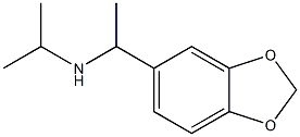 [1-(2H-1,3-benzodioxol-5-yl)ethyl](propan-2-yl)amine Struktur